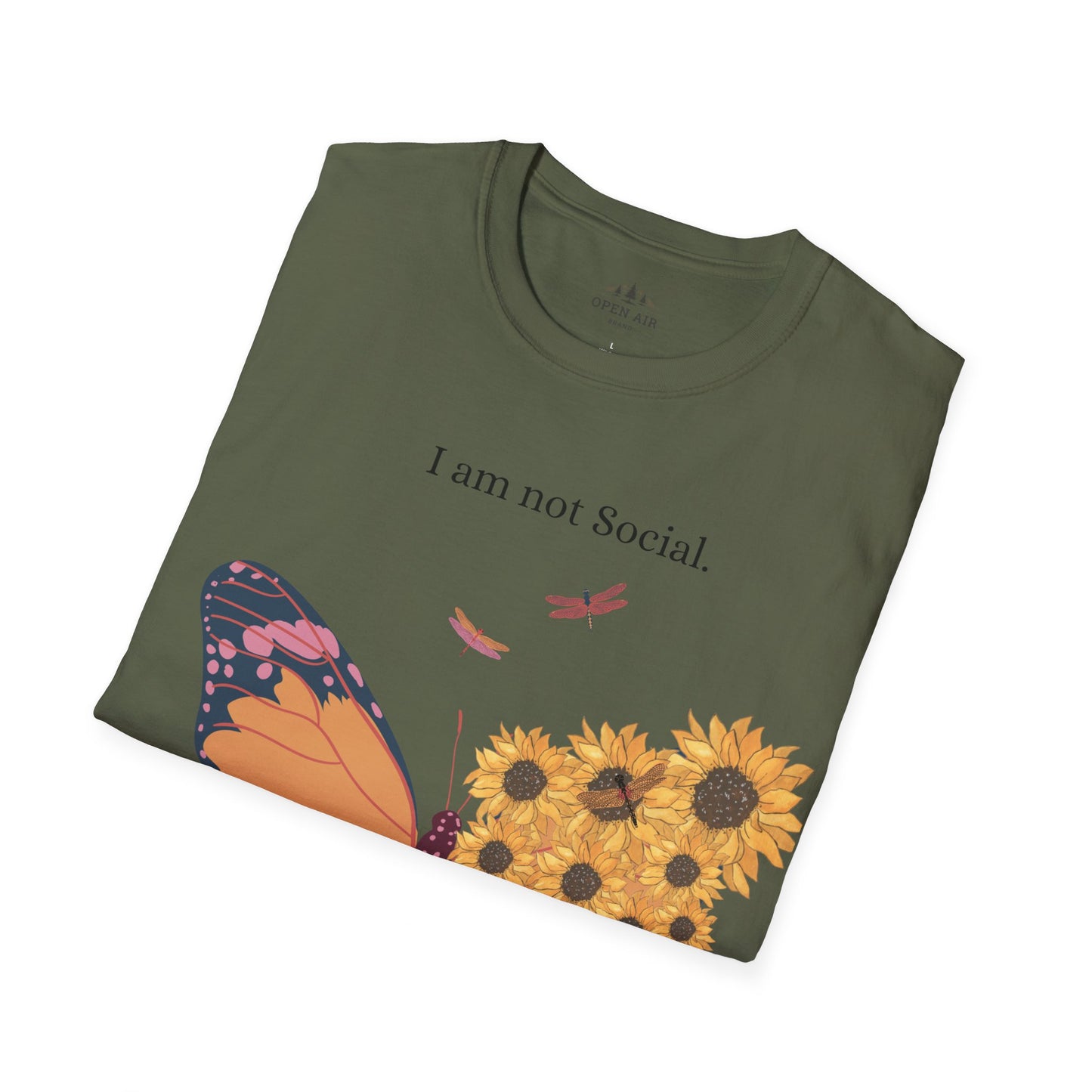 Not Social May Bite T-Shirt