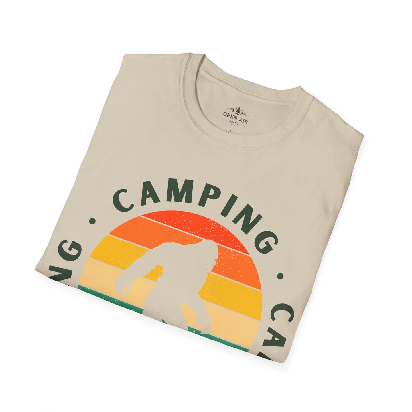 Camping Bigfoot T-Shirt