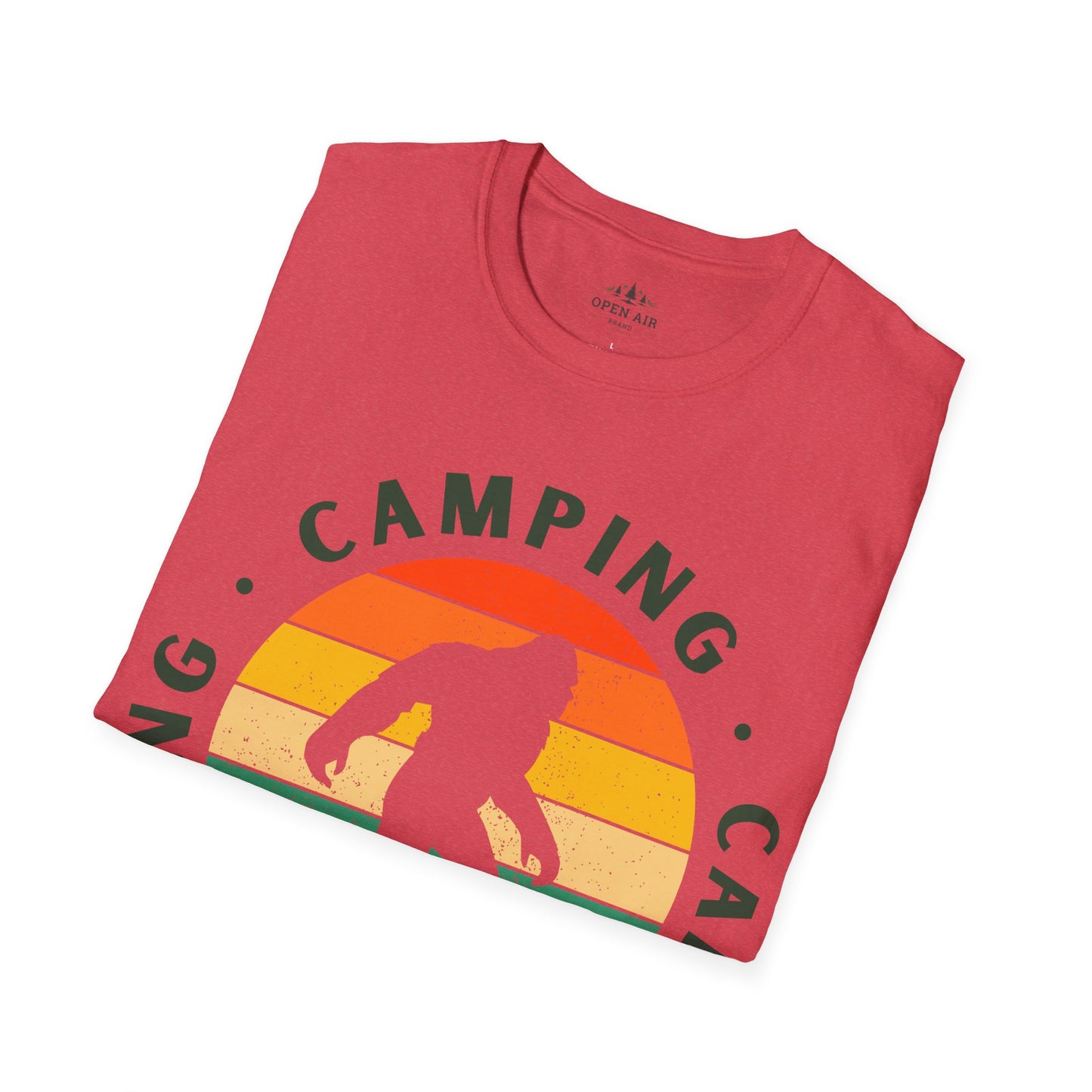 Camping Bigfoot T-Shirt