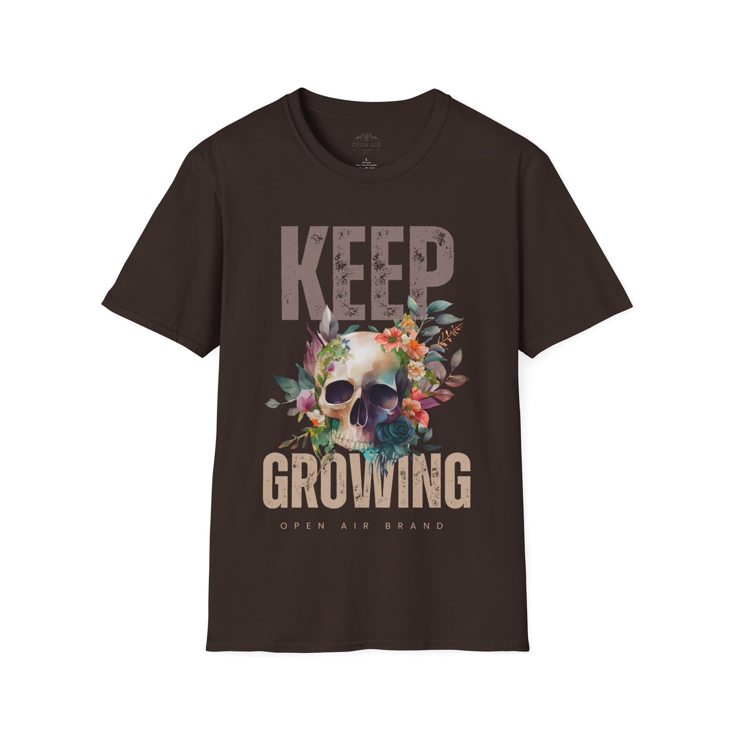 Keep Growing Skull T-Shirt