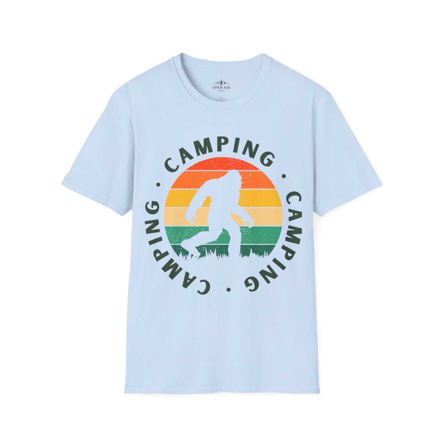 Camping Bigfoot T-Shirt