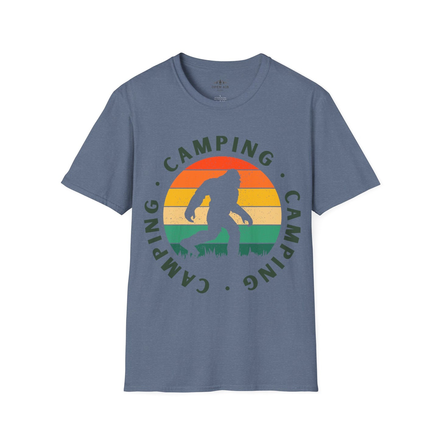 Camping Bigfoot T-Shirt
