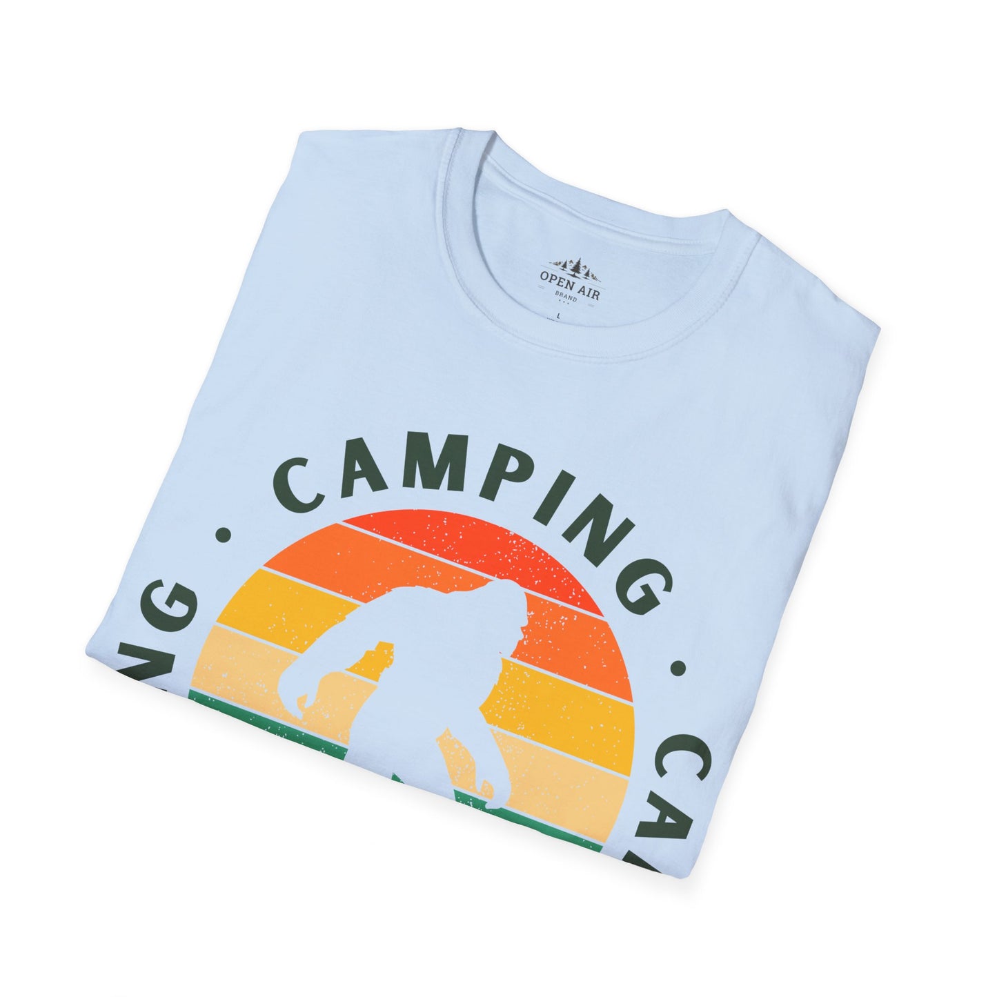 Camping Bigfoot T-Shirt