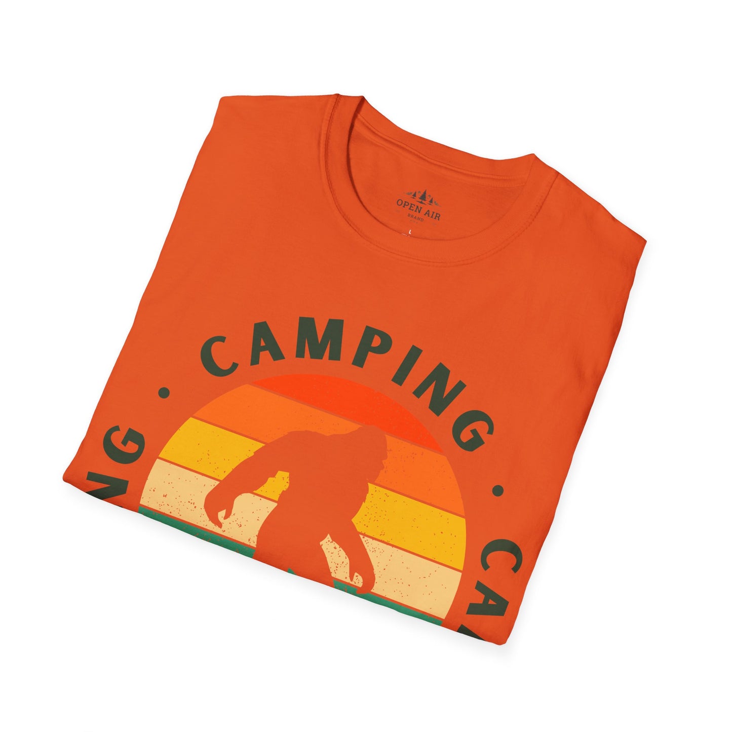 Camping Bigfoot T-Shirt