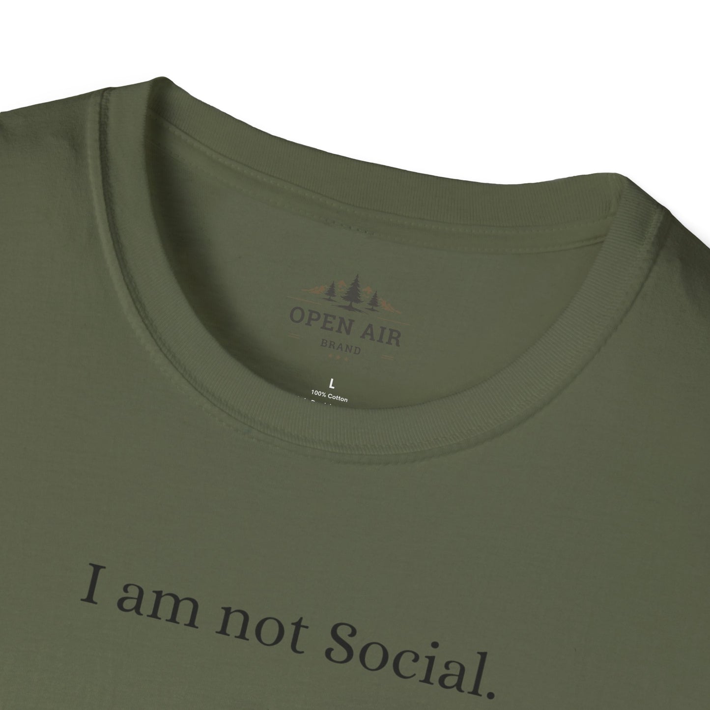 Not Social May Bite T-Shirt