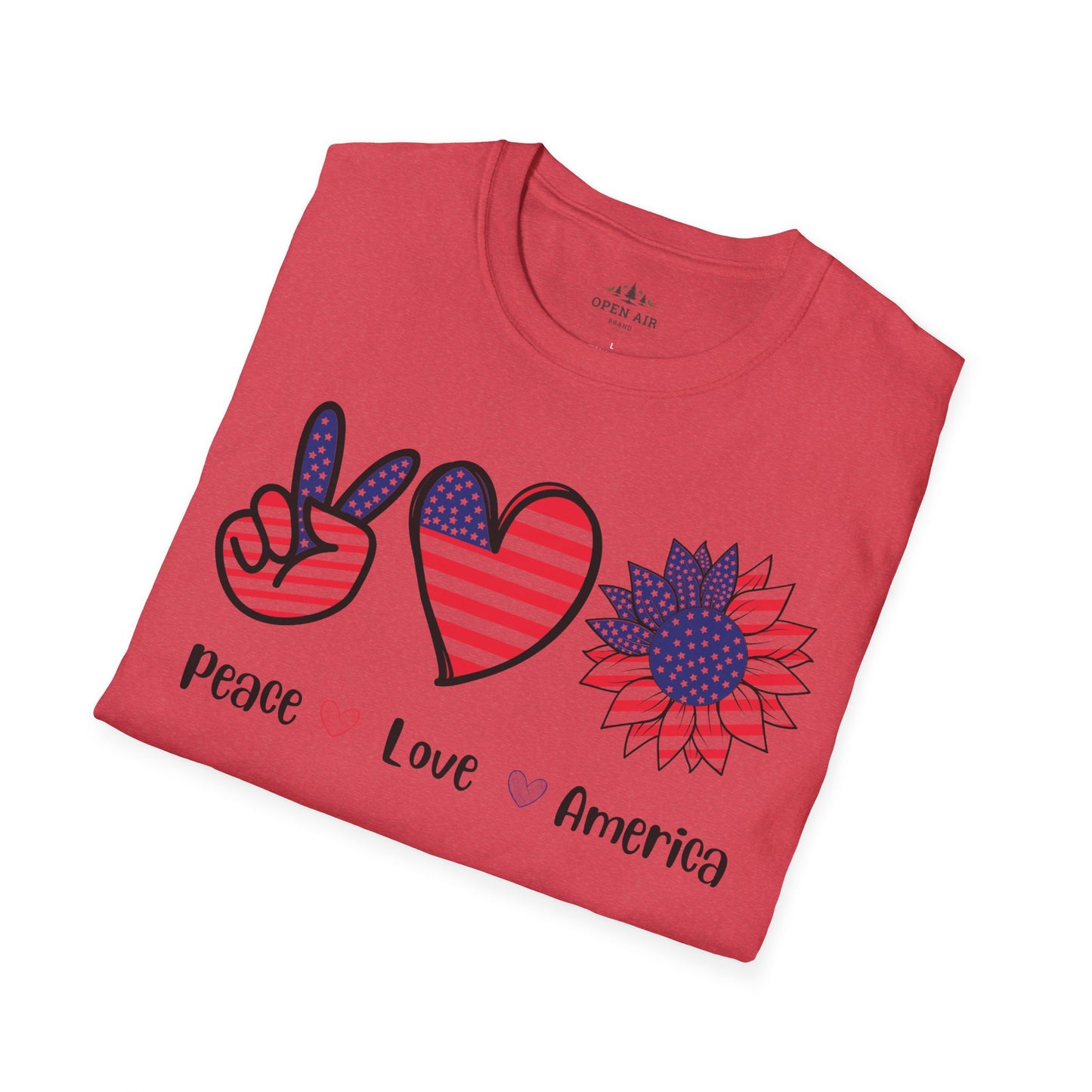 Peace Love America T-Shirt