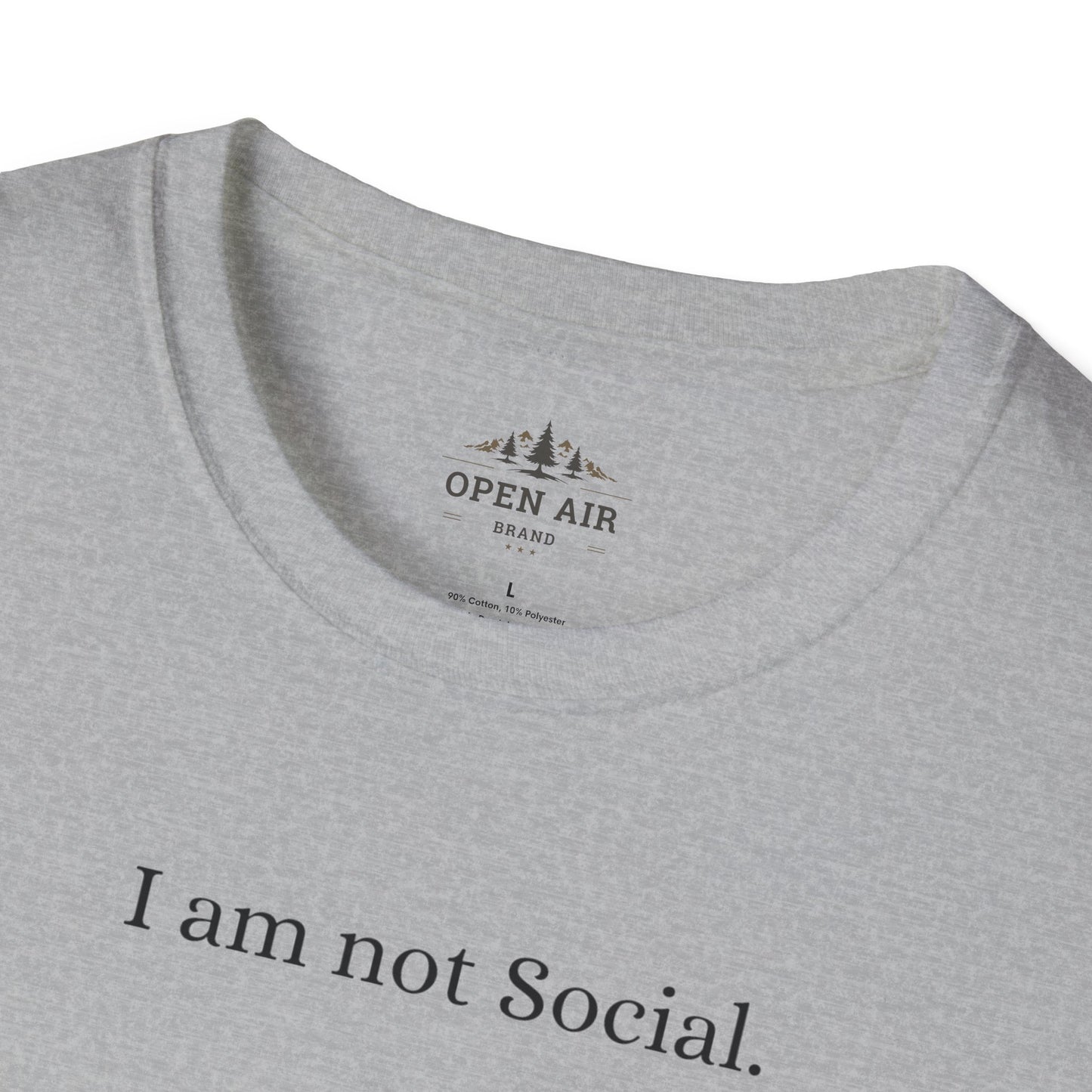 Not Social May Bite T-Shirt