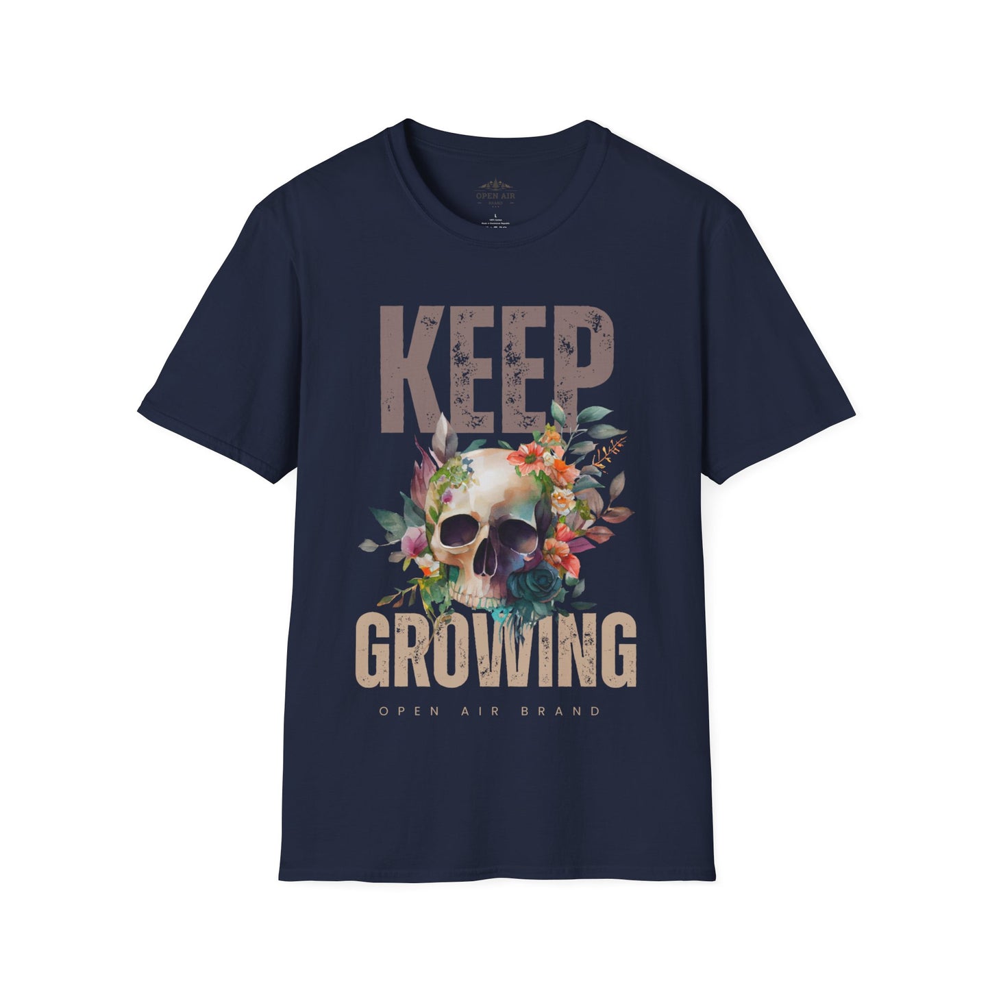 Keep Growing Skull T-Shirt