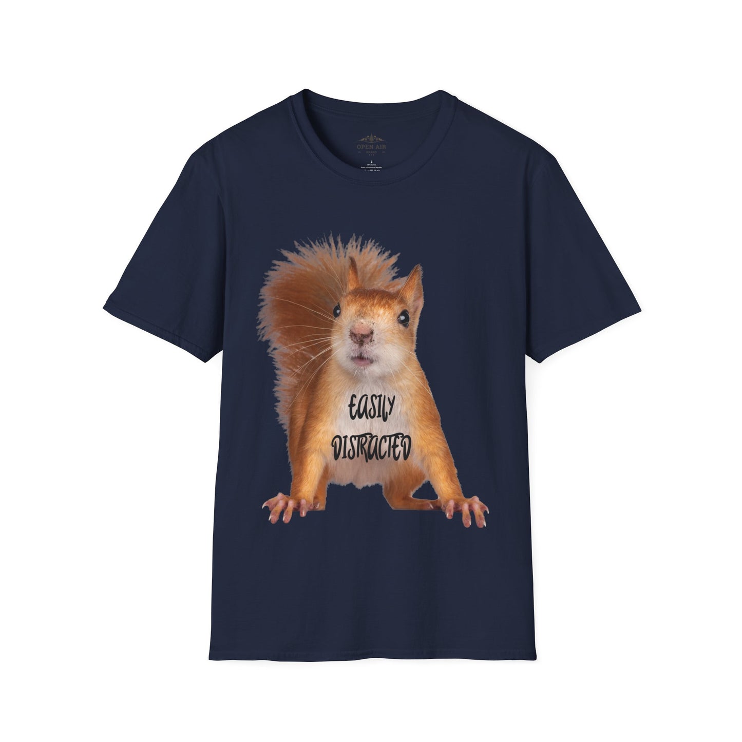 Easily Distracted Squirrel T-Shirt