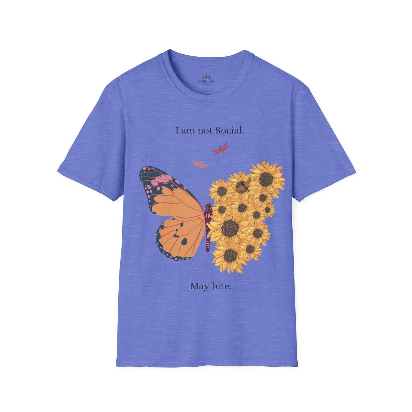 Not Social May Bite T-Shirt