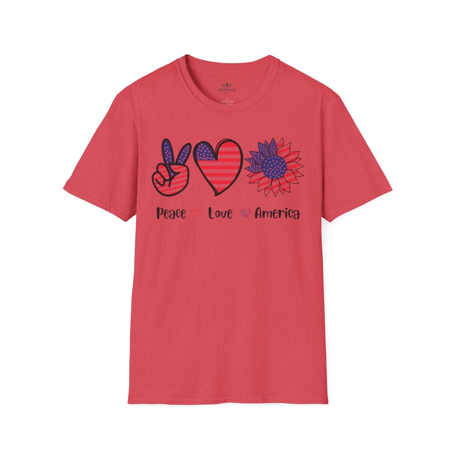 Peace Love America T-Shirt