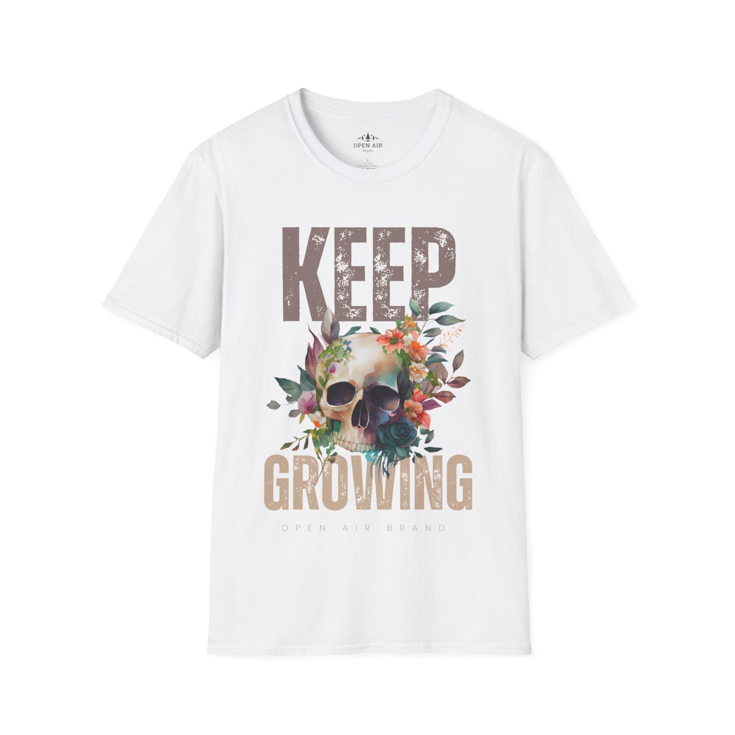 Keep Growing Skull T-Shirt