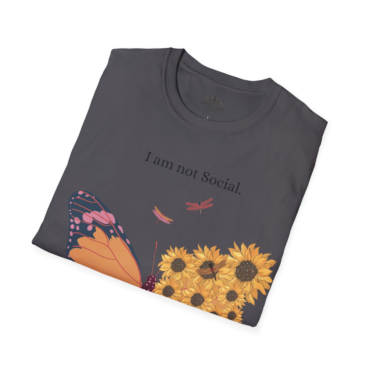 Not Social May Bite T-Shirt
