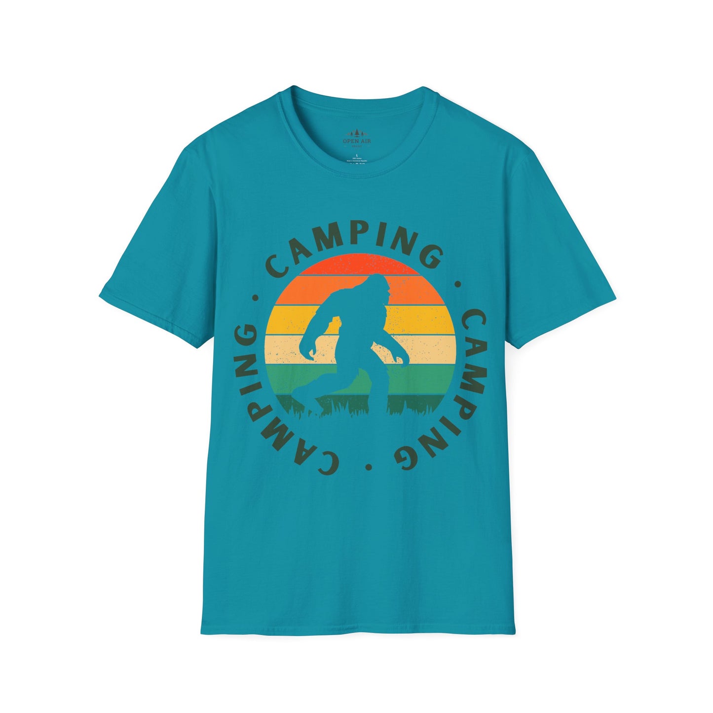 Camping Bigfoot T-Shirt