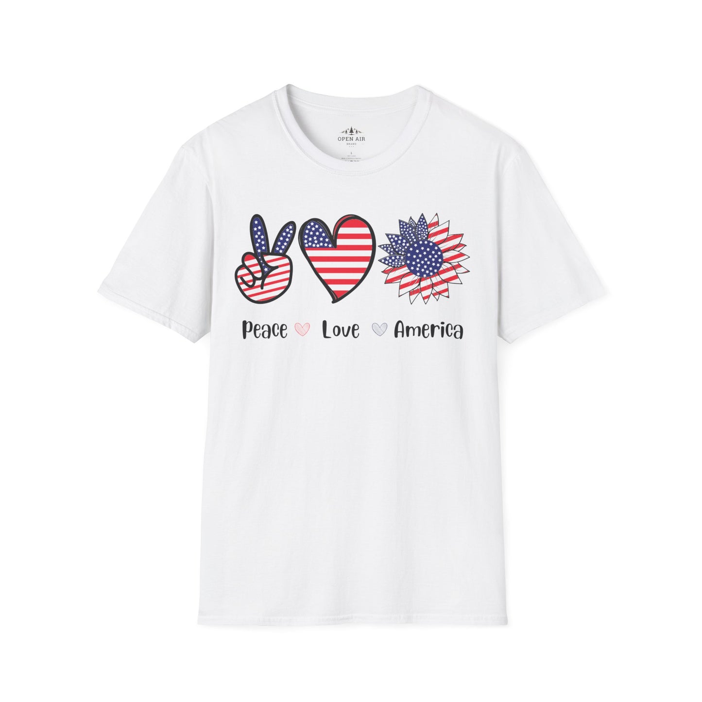 Peace Love America T-Shirt
