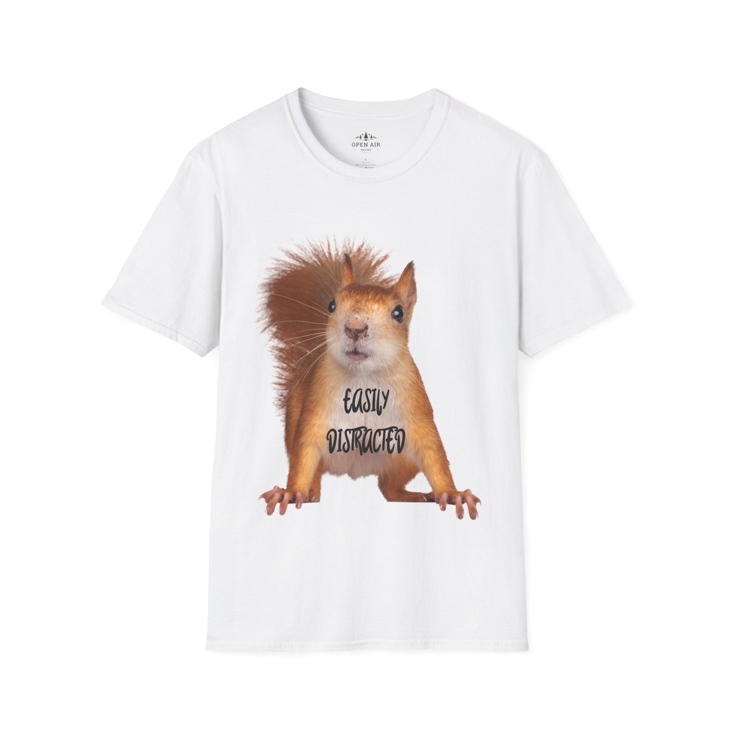 Easily Distracted Squirrel T-Shirt