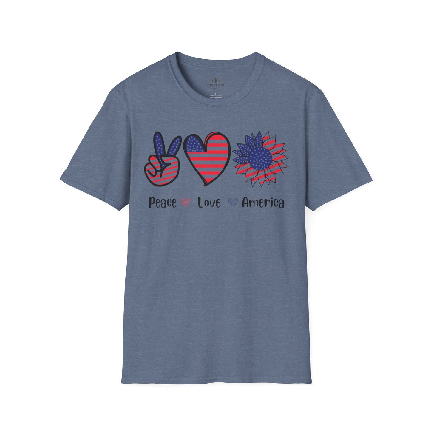 Peace Love America T-Shirt