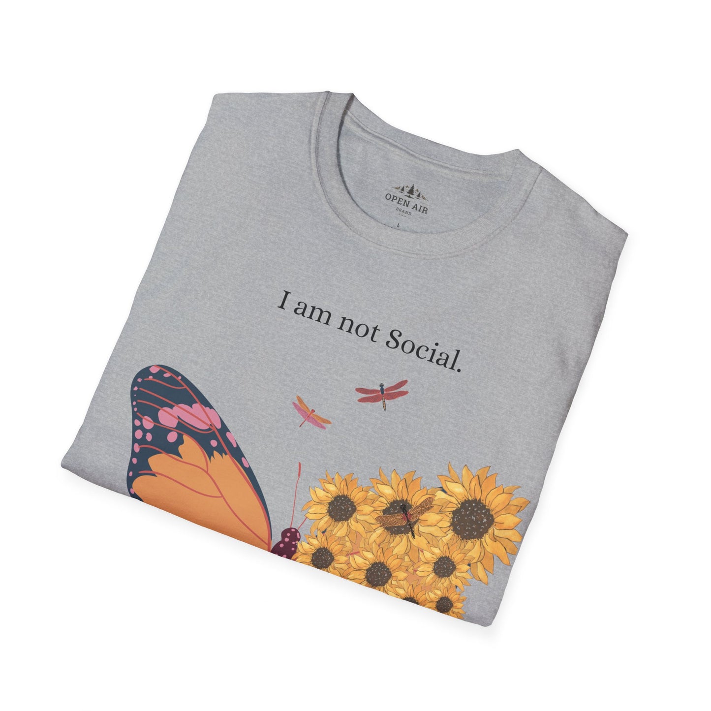 Not Social May Bite T-Shirt