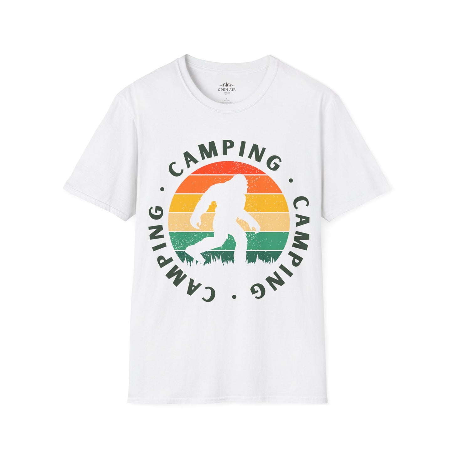 Camping Bigfoot T-Shirt