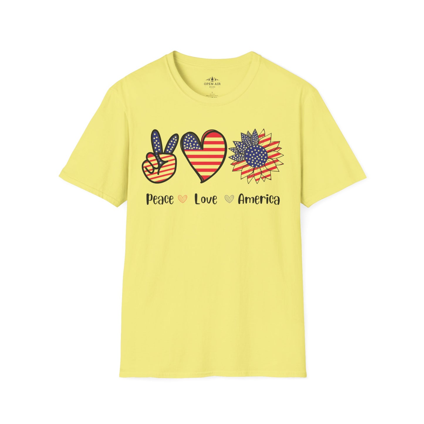 Peace Love America T-Shirt