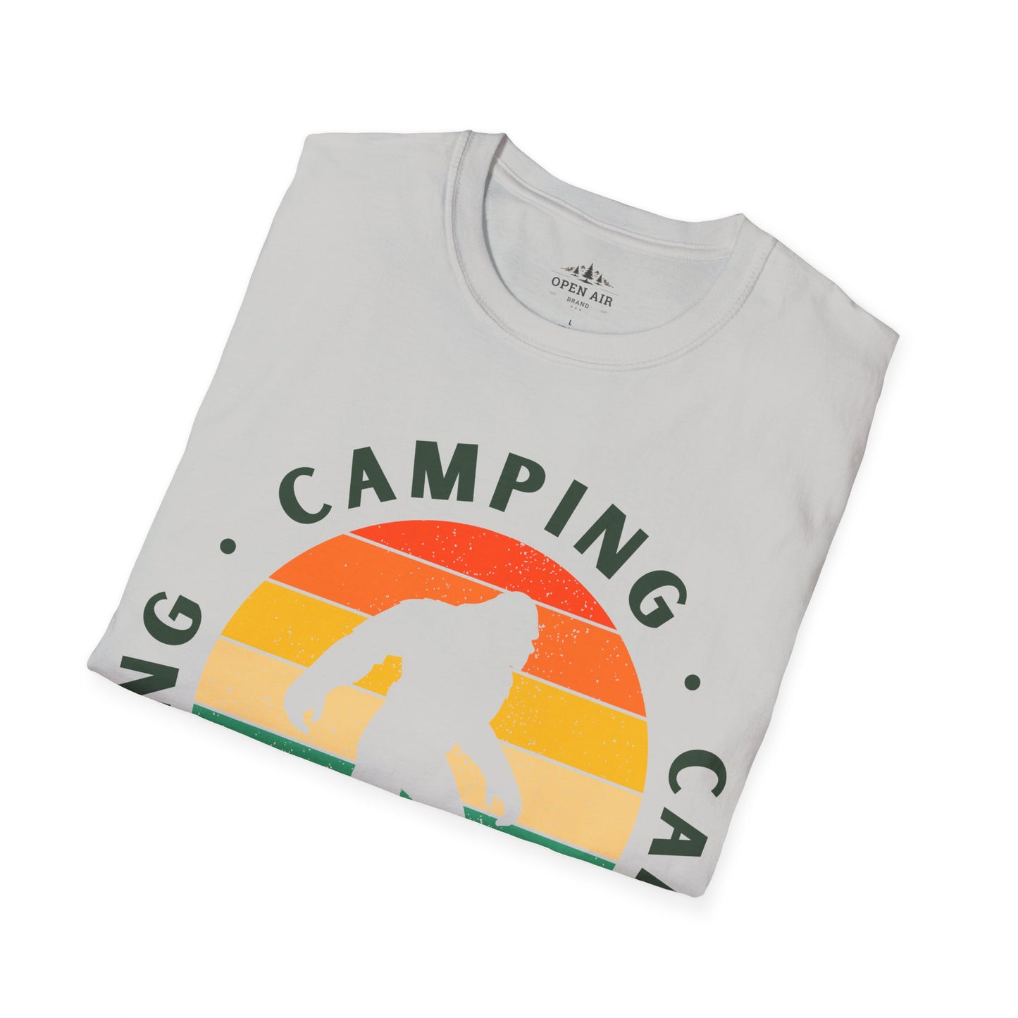Camping Bigfoot T-Shirt