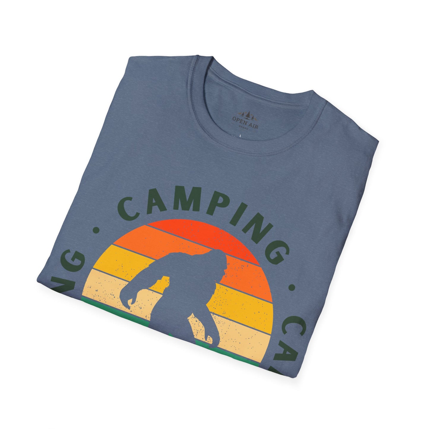 Camping Bigfoot T-Shirt