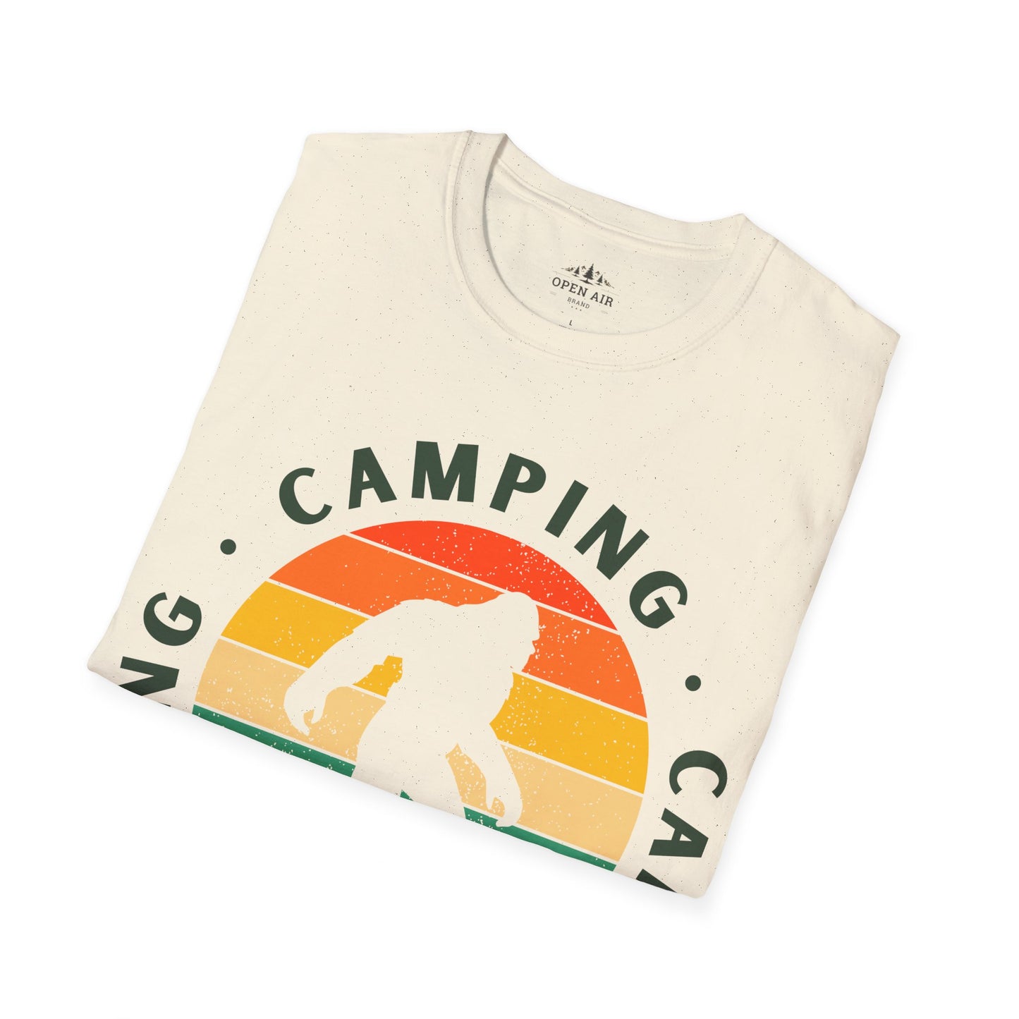 Camping Bigfoot T-Shirt