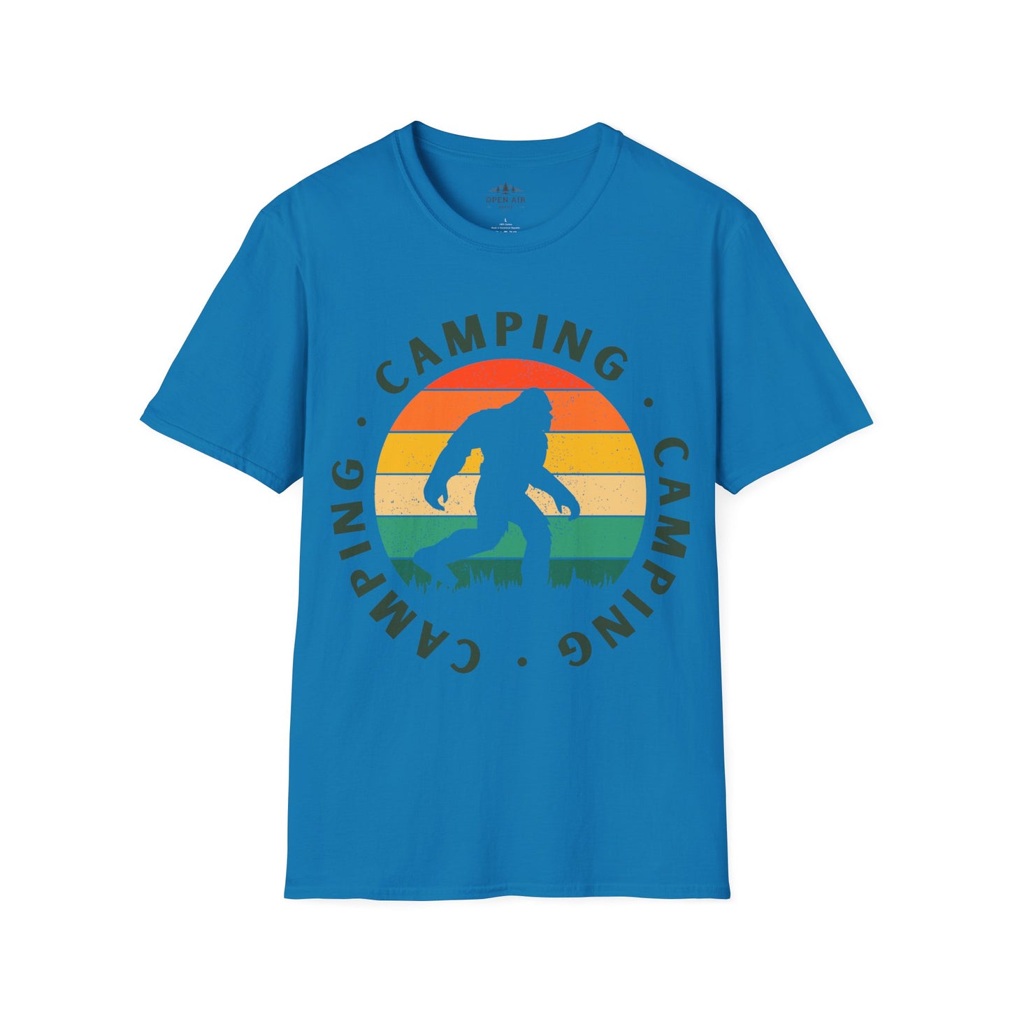 Camping Bigfoot T-Shirt