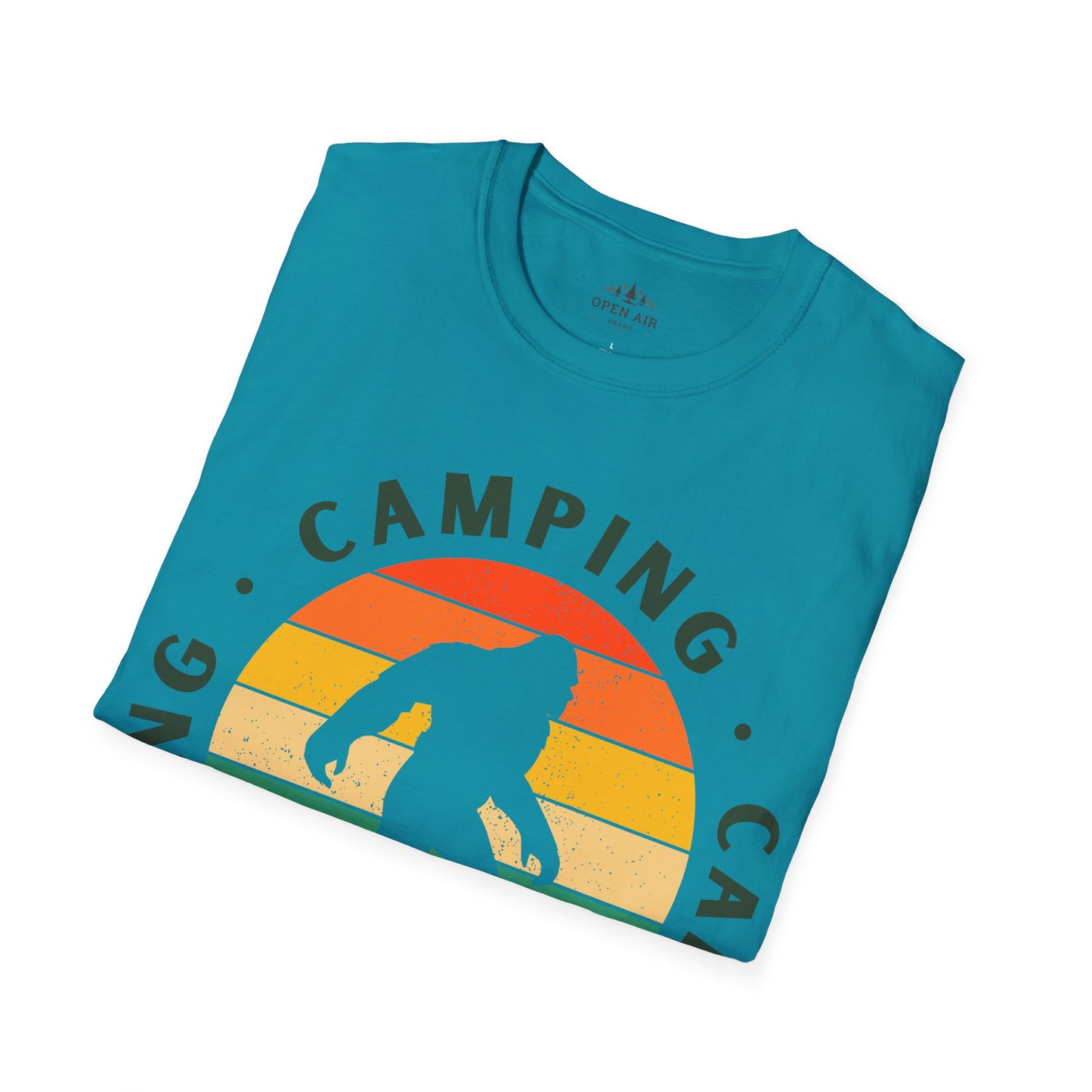 Camping Bigfoot T-Shirt