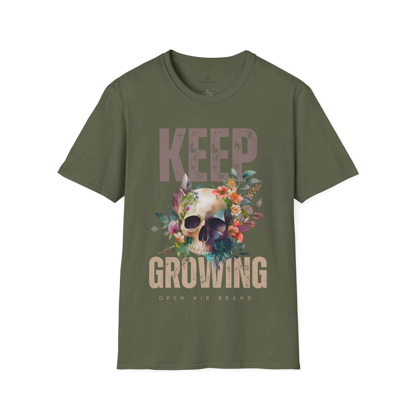Keep Growing Skull T-Shirt