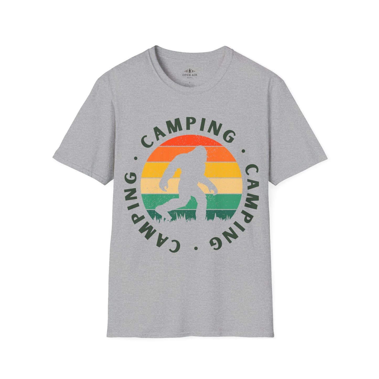 Camping Bigfoot T-Shirt