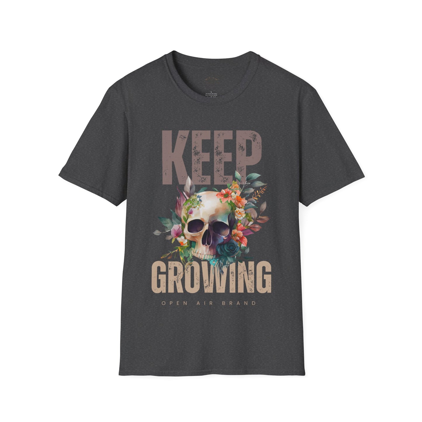 Keep Growing Skull T-Shirt