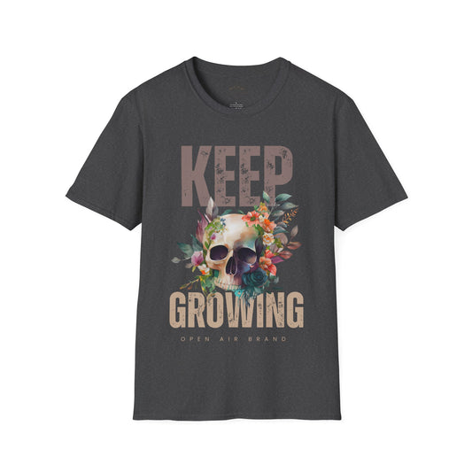 Keep Growing Skull T-Shirt