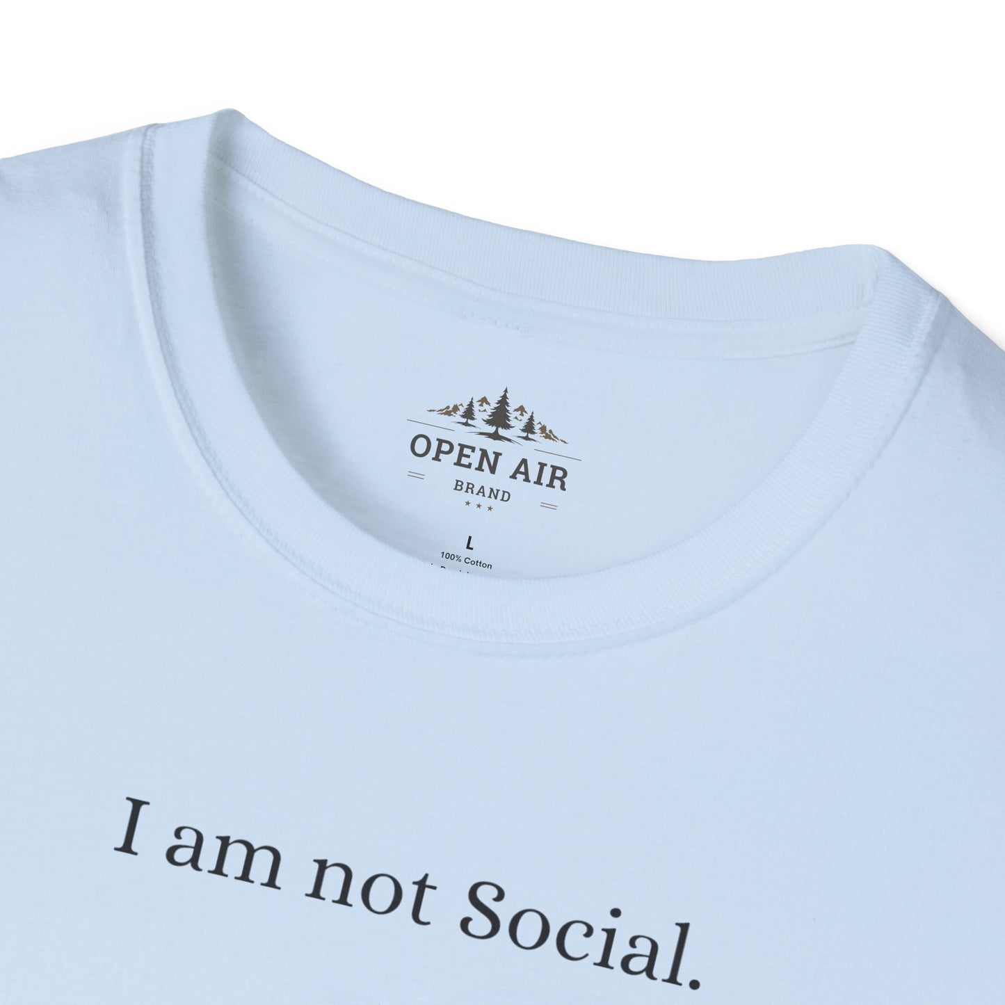 Not Social May Bite T-Shirt