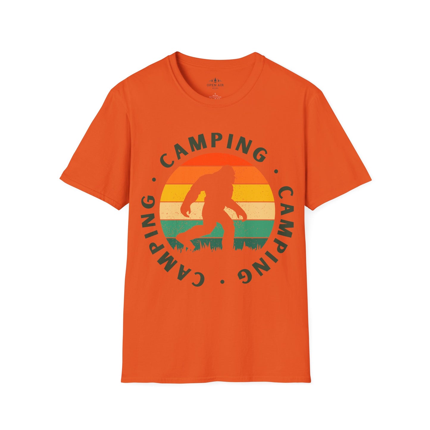 Camping Bigfoot T-Shirt