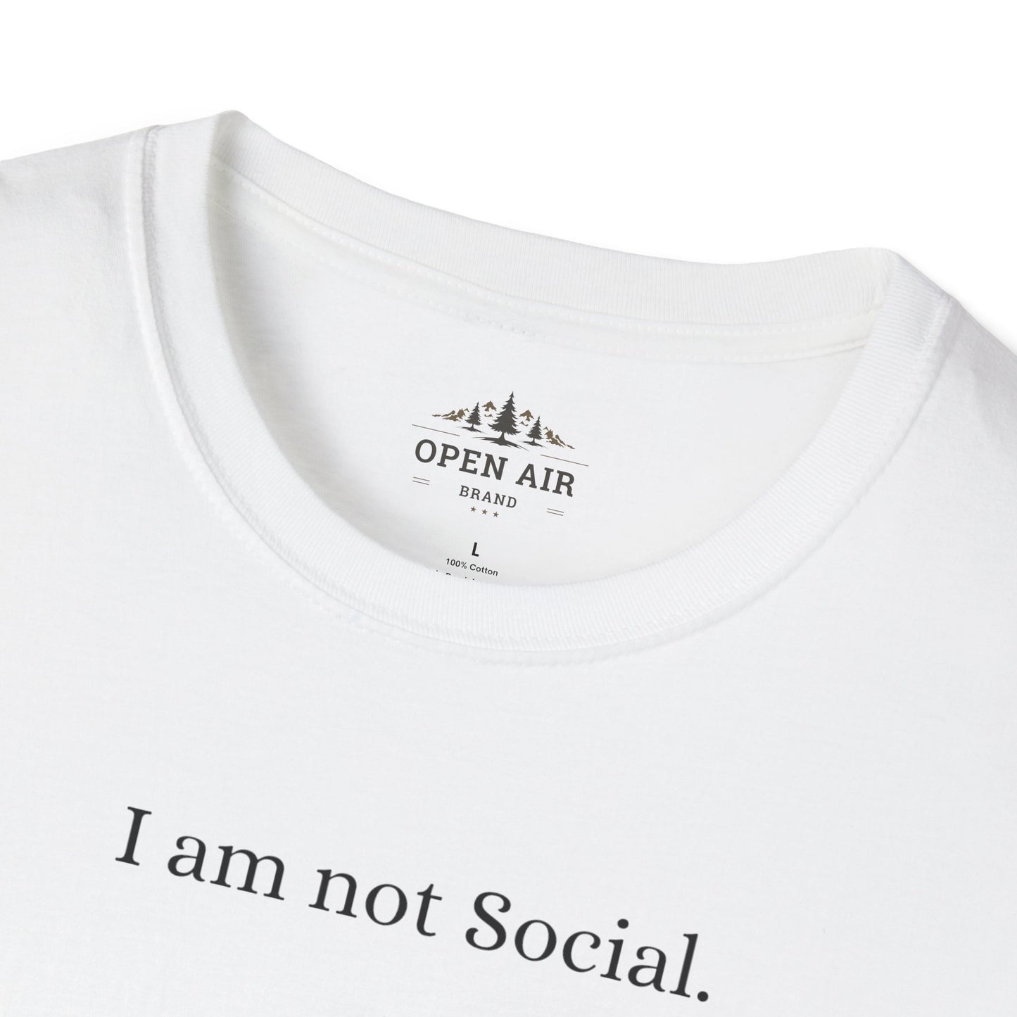 Not Social May Bite T-Shirt