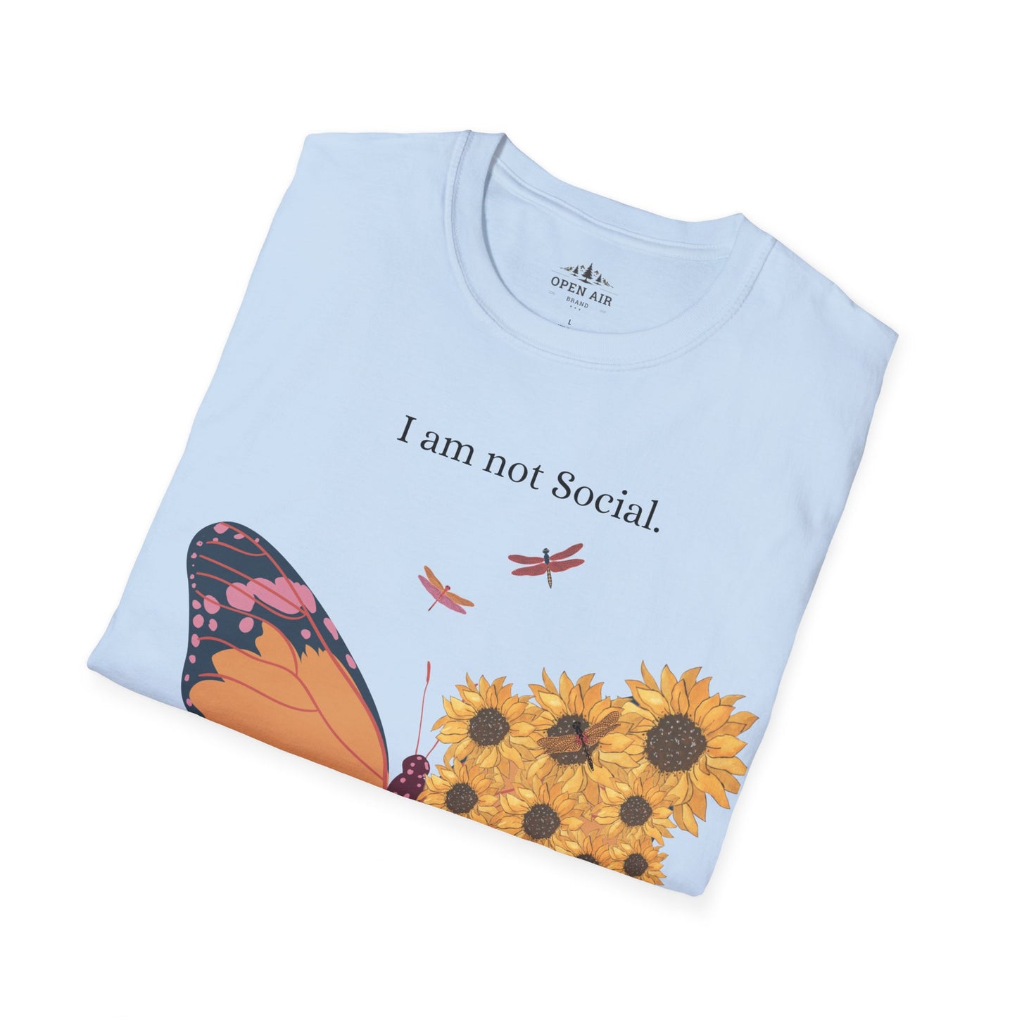 Not Social May Bite T-Shirt