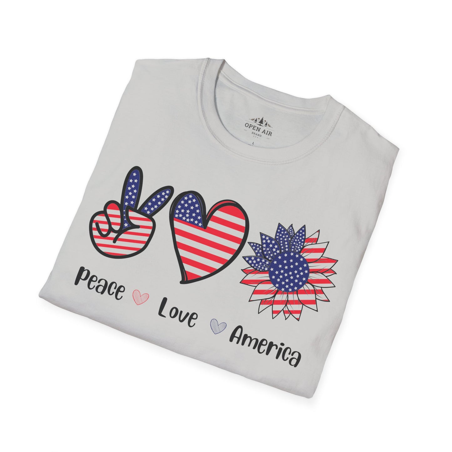 Peace Love America T-Shirt