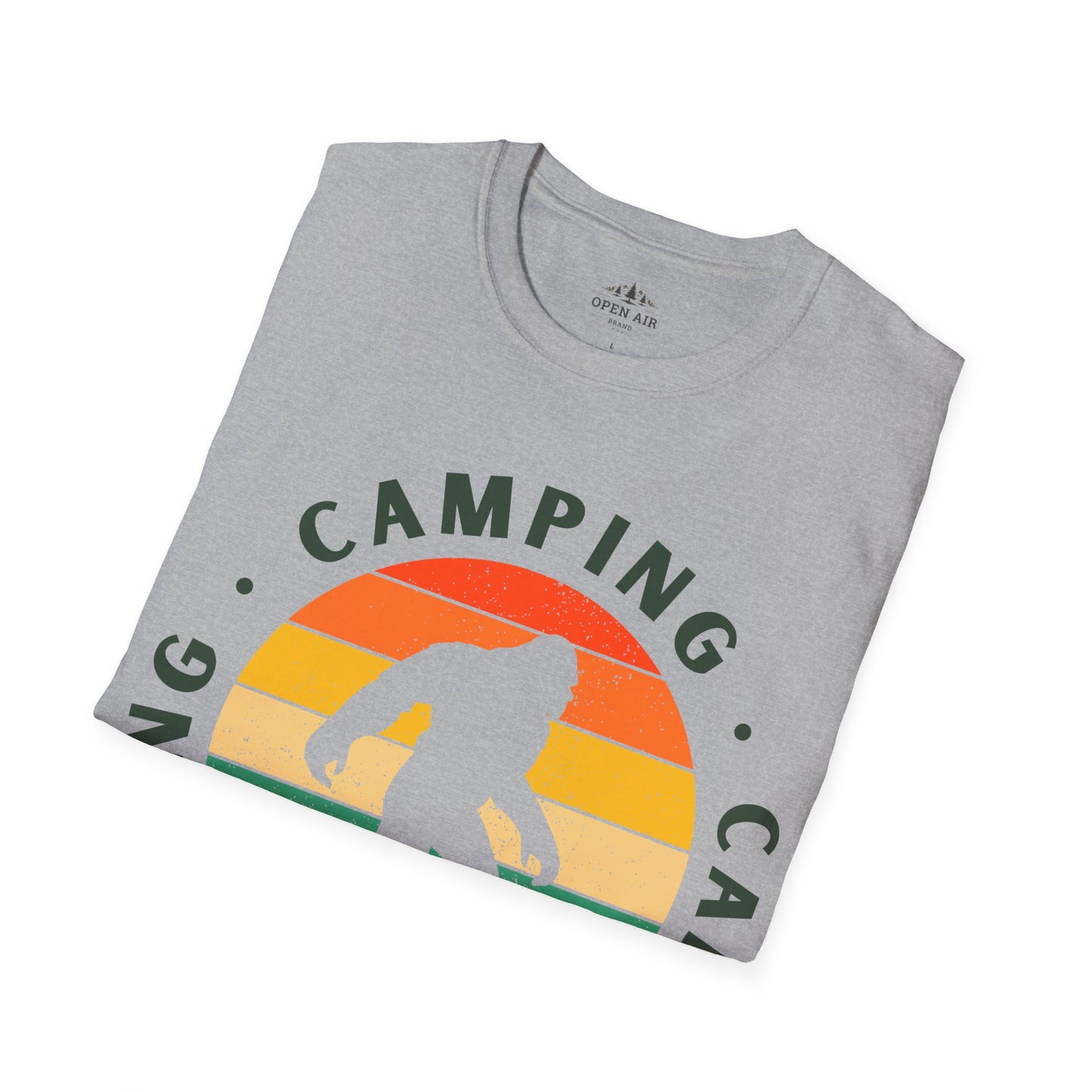 Camping Bigfoot T-Shirt