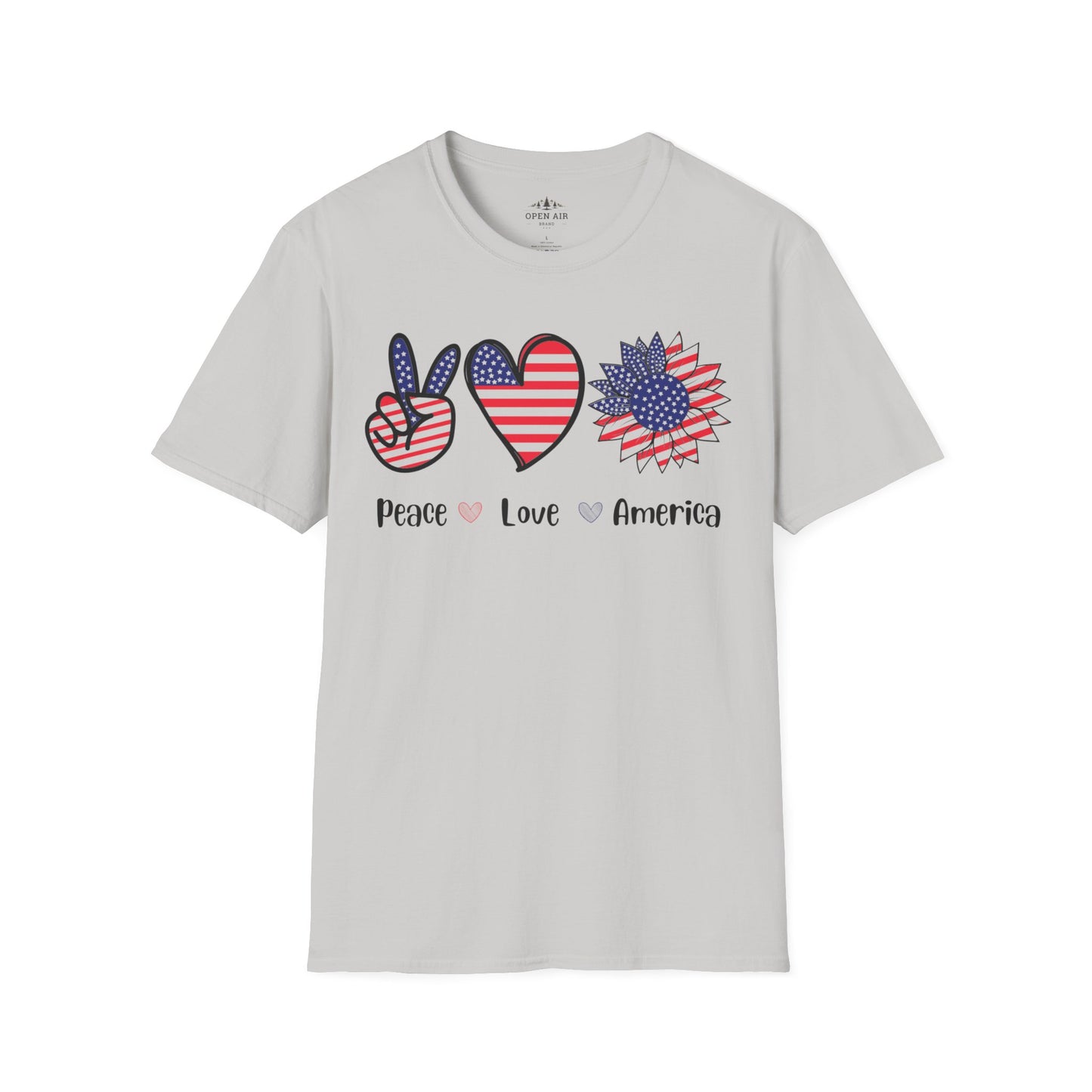 Peace Love America T-Shirt