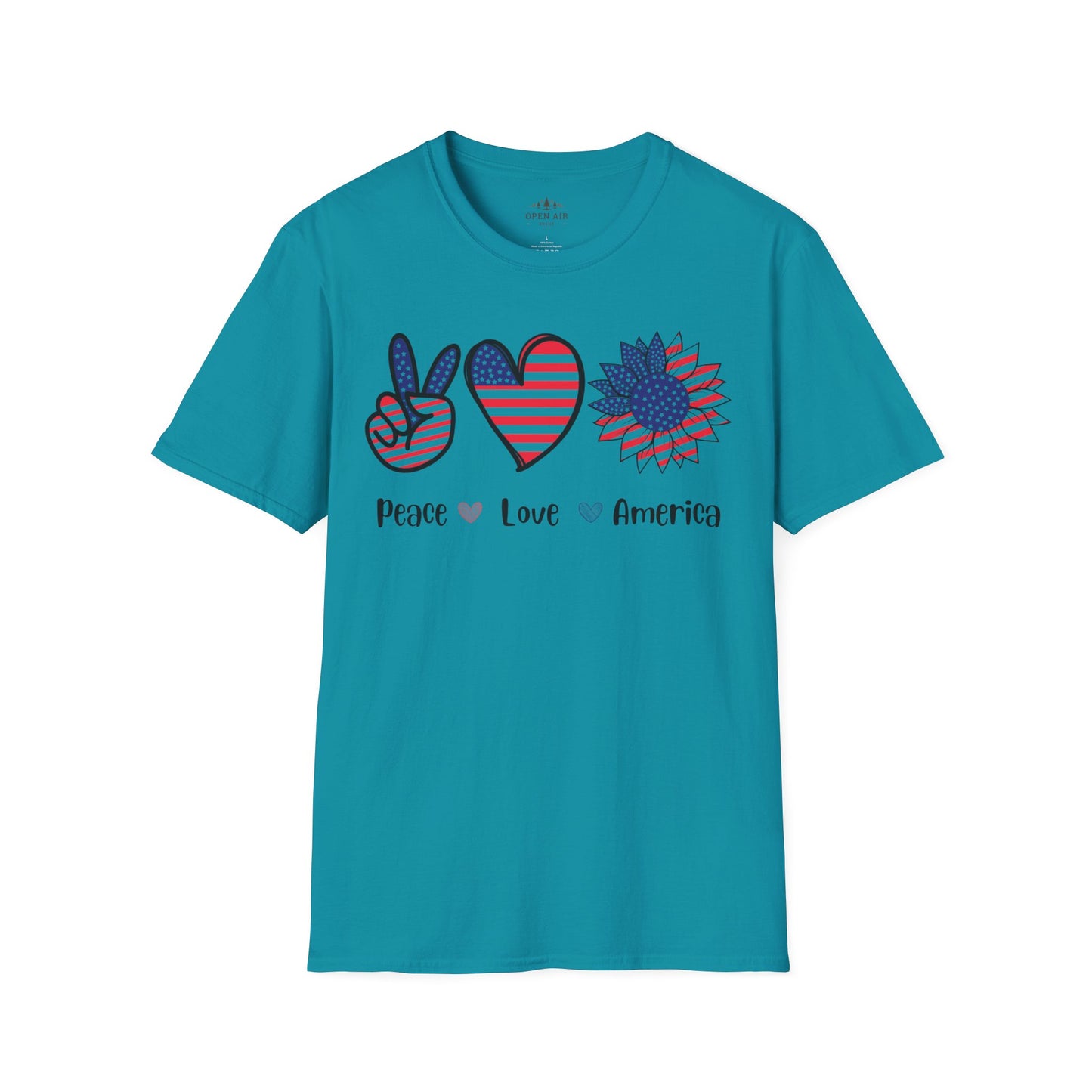 Peace Love America T-Shirt