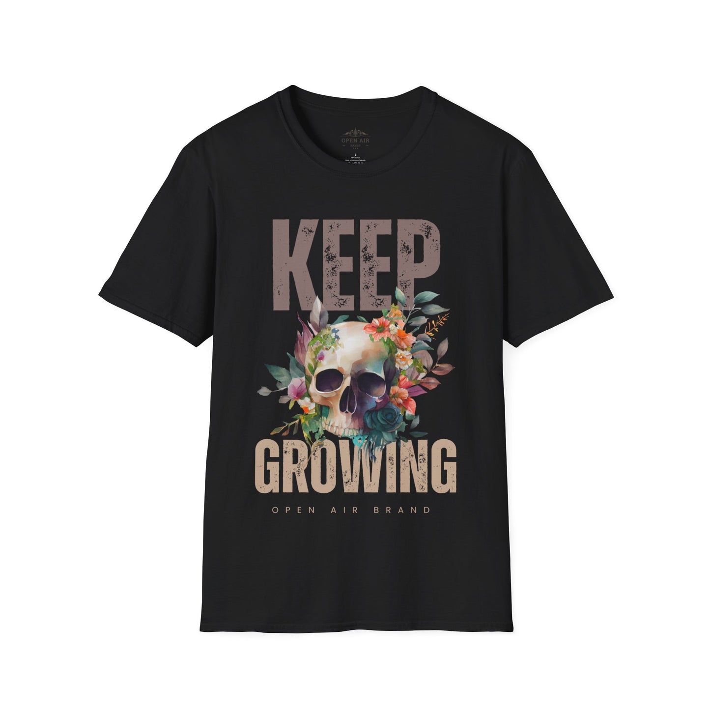 Keep Growing Skull T-Shirt