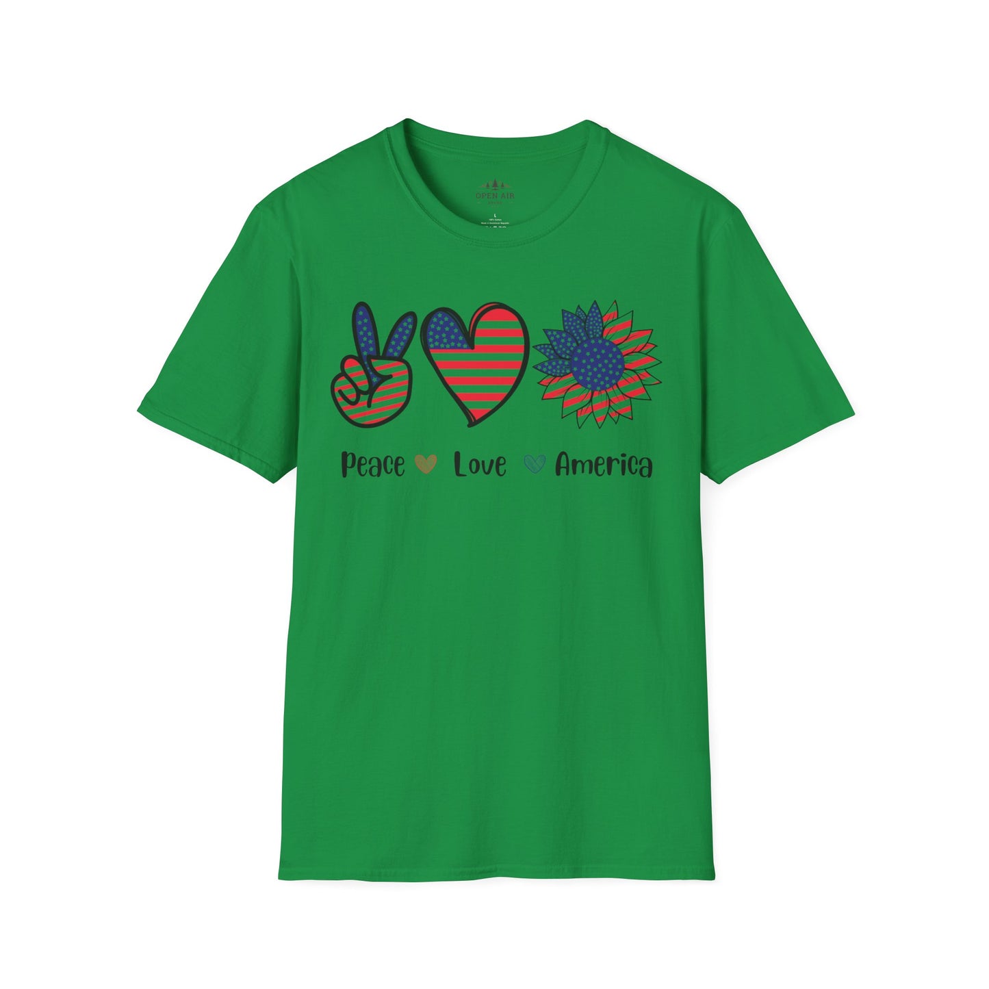Peace Love America T-Shirt