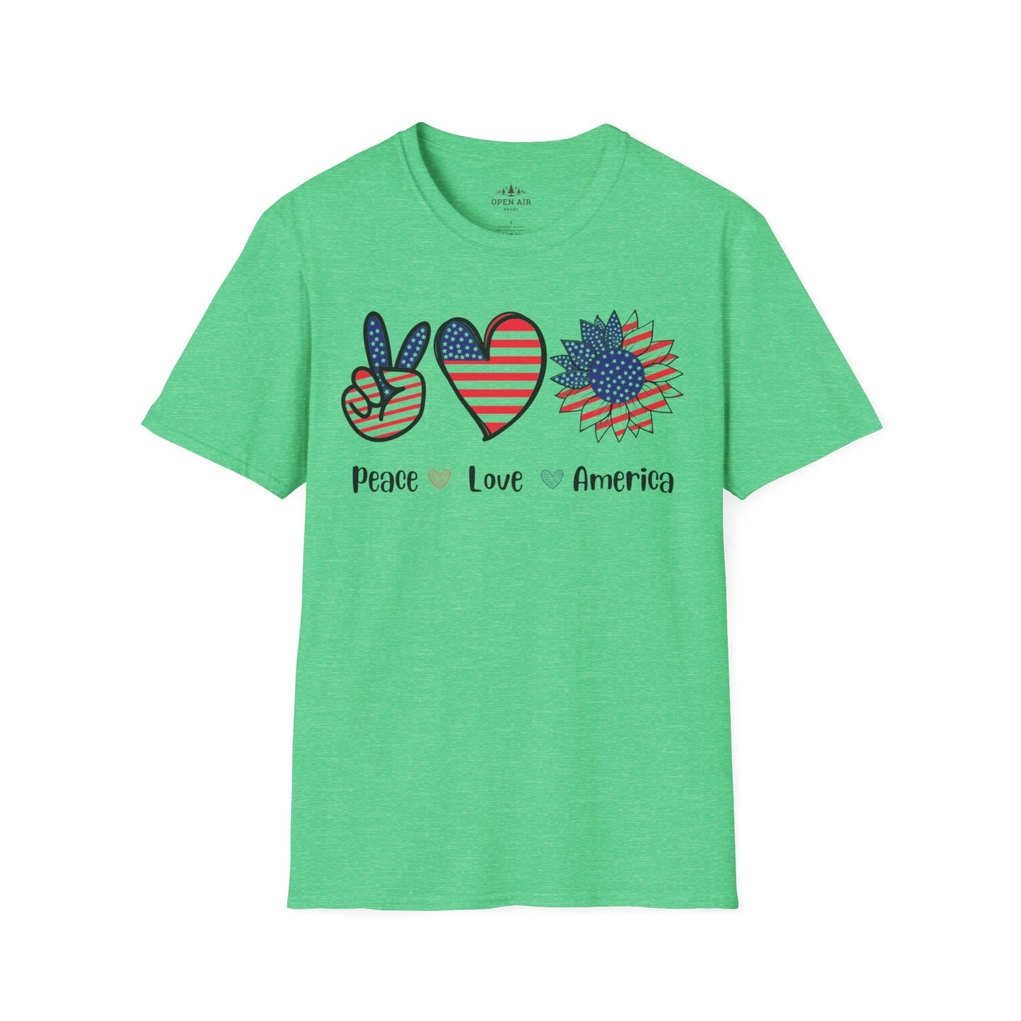 Peace Love America T-Shirt